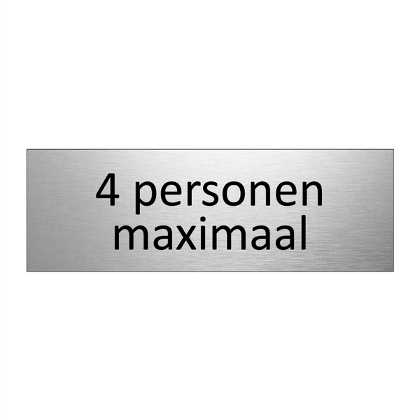 4 personen maximaal & 4 personen maximaal & 4 personen maximaal & 4 personen maximaal