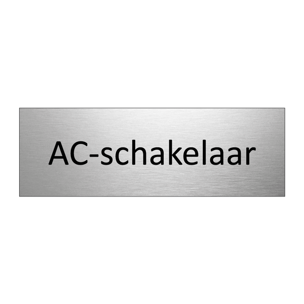 AC-schakelaar & AC-schakelaar & AC-schakelaar & AC-schakelaar & AC-schakelaar & AC-schakelaar