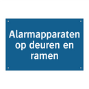 Alarmapparaten op deuren en ramen & Alarmapparaten op deuren en ramen