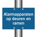 Alarmapparaten op deuren en ramen & Alarmapparaten op deuren en ramen