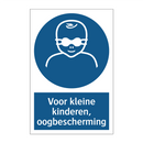 Voor kleine kinderen, oogbescherming & Voor kleine kinderen, oogbescherming