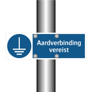 Aardverbinding vereist & Aardverbinding vereist & Aardverbinding vereist