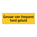 Gevaar van frequent hard geluid
