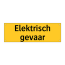 Elektrisch gevaar