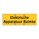 Elektrische Apparatuur Ruimte