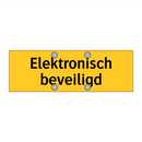 Elektronisch beveiligd