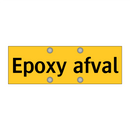 Epoxy afval