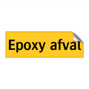 Epoxy afval