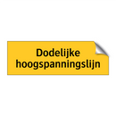 Dodelijke hoogspanningslijn
