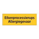 Eikenprocessierups Allergiegevaar