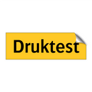 Druktest