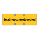 Stralingscontrolegebied