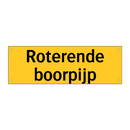 Roterende boorpijp