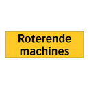 Roterende machines