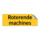 Roterende machines