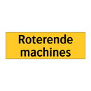 Roterende machines