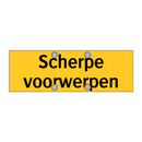 Scherpe voorwerpen