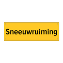 Sneeuwruiming