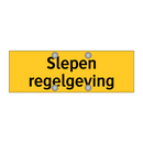Slepen regelgeving