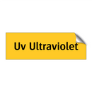 Uv Ultraviolet