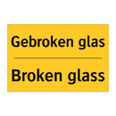 Gebroken glas - Broken glass