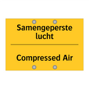 Samengeperste lucht - Compressed Air