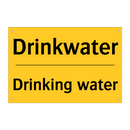 Drinkwater - Drinking water