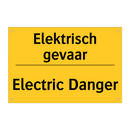 Elektrisch gevaar - Electric Danger