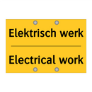 Elektrisch werk - Electrical work