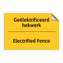 Geëlektrificeerd hekwerk - Electrified Fence