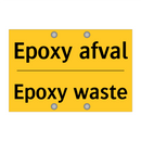 Epoxy afval - Epoxy waste