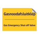 Gasnoodafsluitklep - Gas Emergency Shut-off Valve