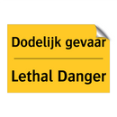 Dodelijk gevaar - Lethal Danger