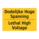 Dodelijke Hoge Spanning - Lethal High Voltage