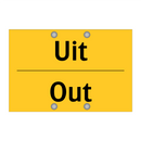 Uit - Out