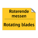 Roterende messen - Rotating blades