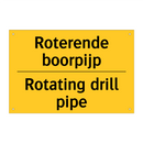 Roterende boorpijp - Rotating drill pipe