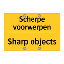 Scherpe voorwerpen - Sharp objects