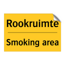 Rookruimte - Smoking area