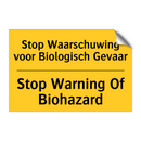 Stop Waarschuwing voor Biologisch Gevaar - Stop Warning Of Biohazard
