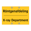 Röntgenafdeling - X-ray Department