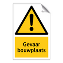 Gevaar bouwplaats