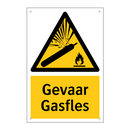 Gevaar Gasfles