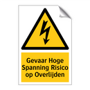 Gevaar Hoge Spanning Risico op Overlijden