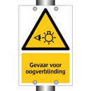 Gevaar voor oogverblinding
