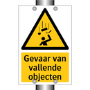 Gevaar van vallende objecten