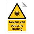 Gevaar van optische straling