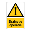 Drainage operatie
