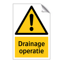 Drainage operatie