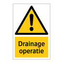 Drainage operatie